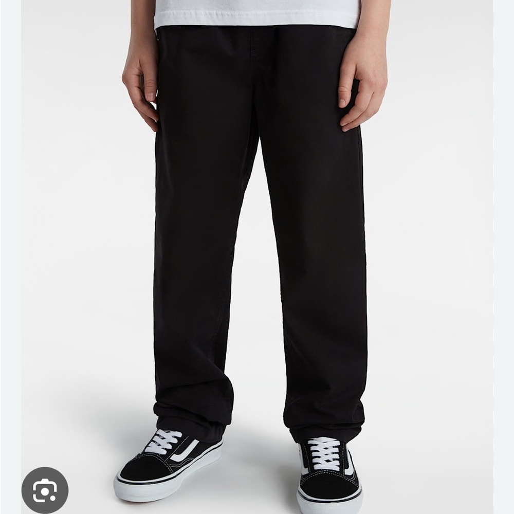 Vans | Lot of 2 Range Elastic Waist Casual Pants Black Tan Large